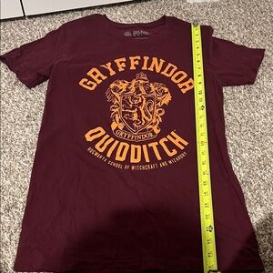Gryffindor Quidditch Graphic Tee - Maroon & Gold